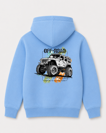 Sky Blue hoodie back 1140