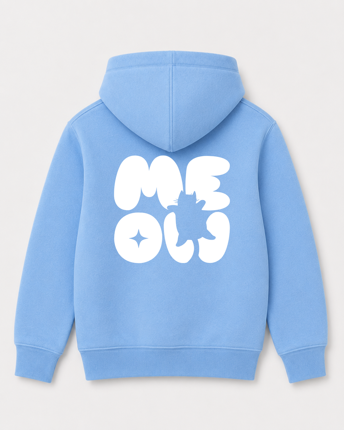 Sky Blue hoodie back 1256