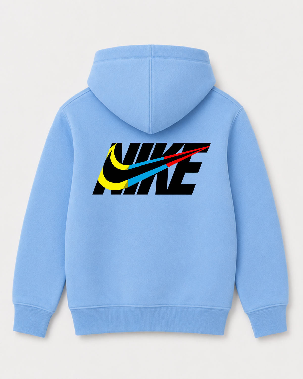 Sky Blue hoodie back 1279