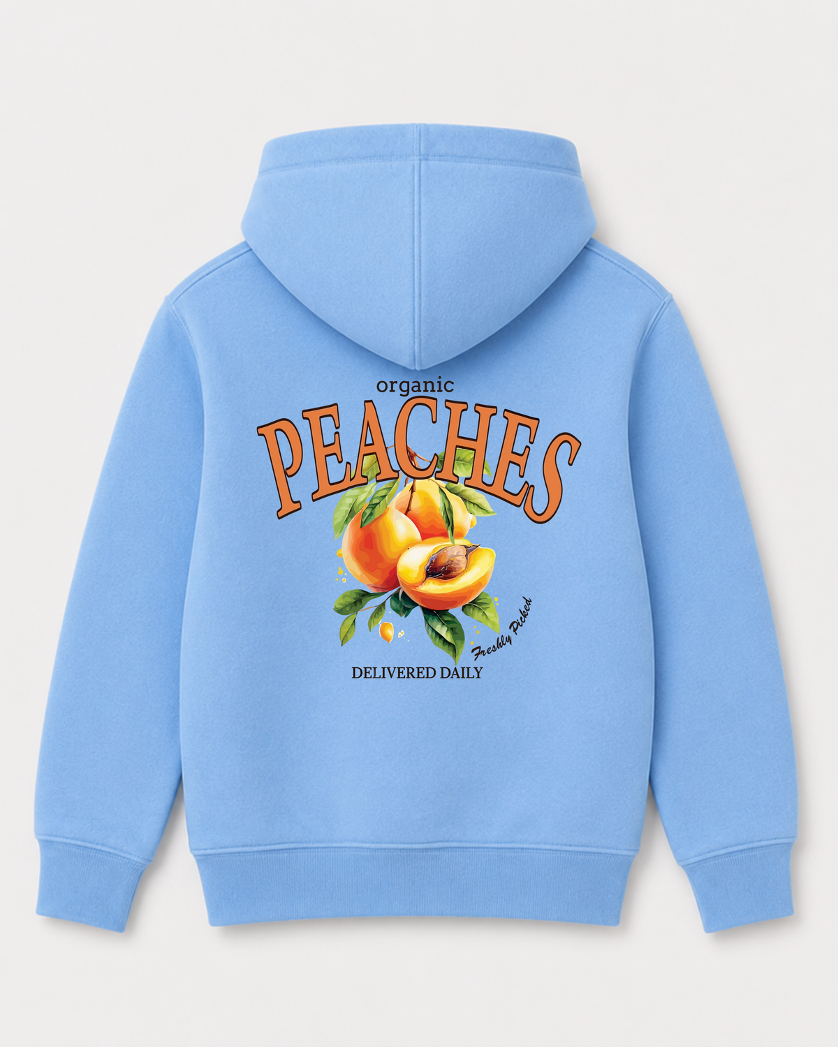 Sky Blue hoodie back 1285