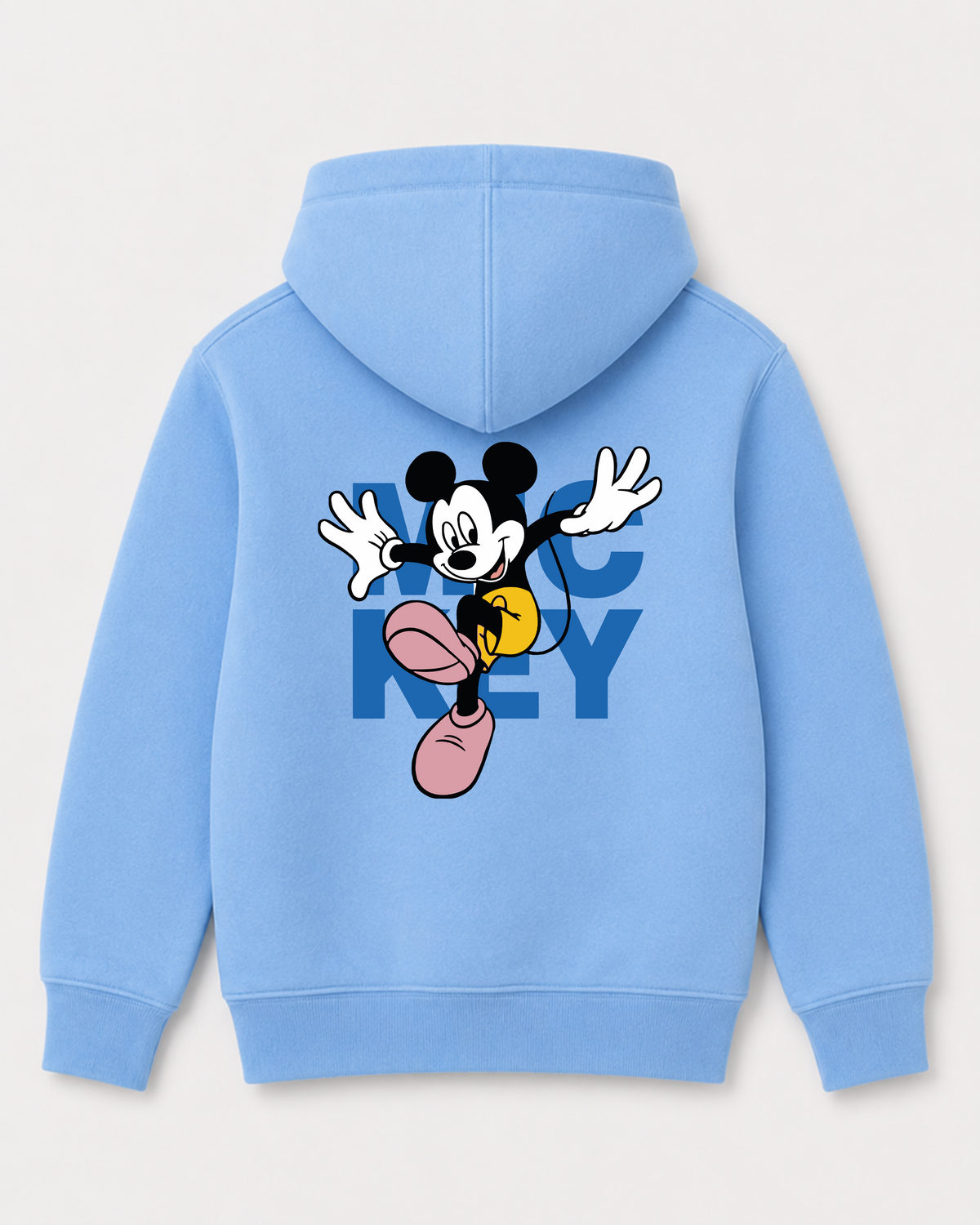 Sky Blue hoodie back 1291
