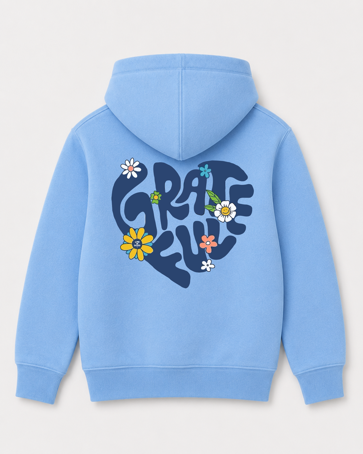 Sky Blue hoodie back 1295