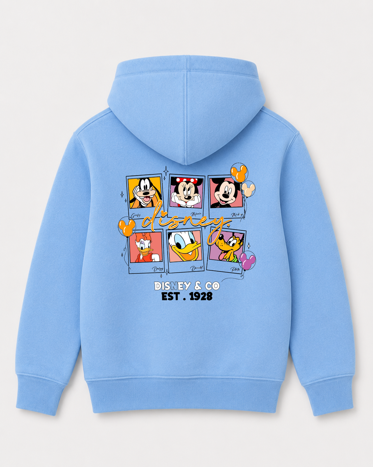 Sky Blue hoodie back 1328