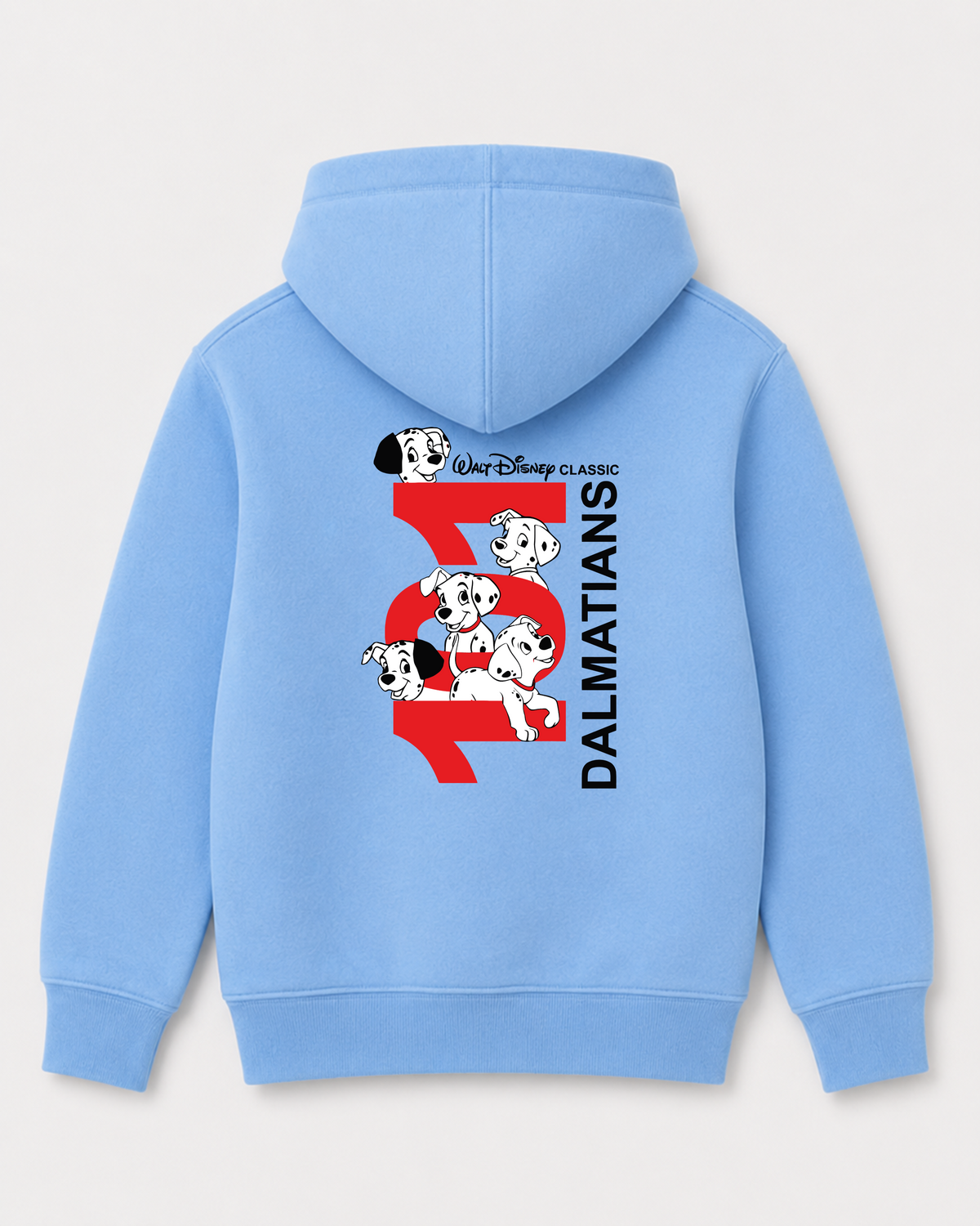 Sky Blue hoodie back 1338