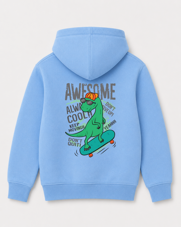 Sky Blue hoodie back 1349