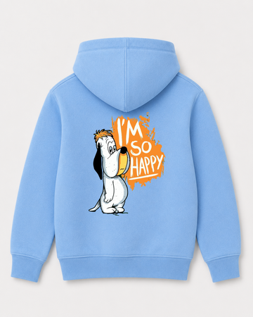 Sky Blue hoodie back 1364