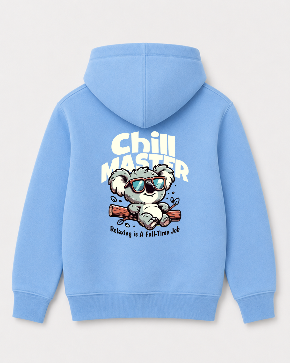 Sky Blue hoodie back 1378