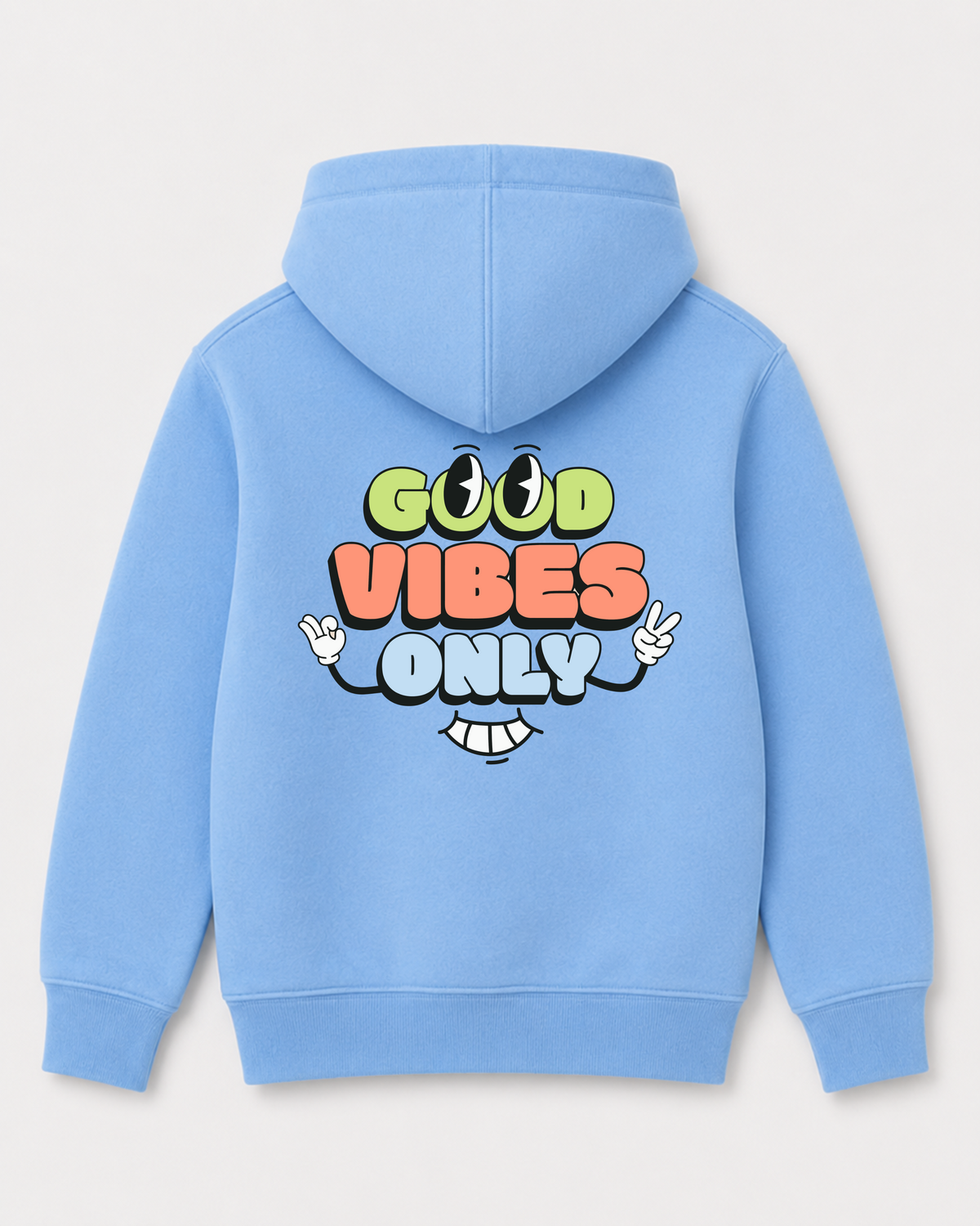 Sky Blue hoodie back 1421
