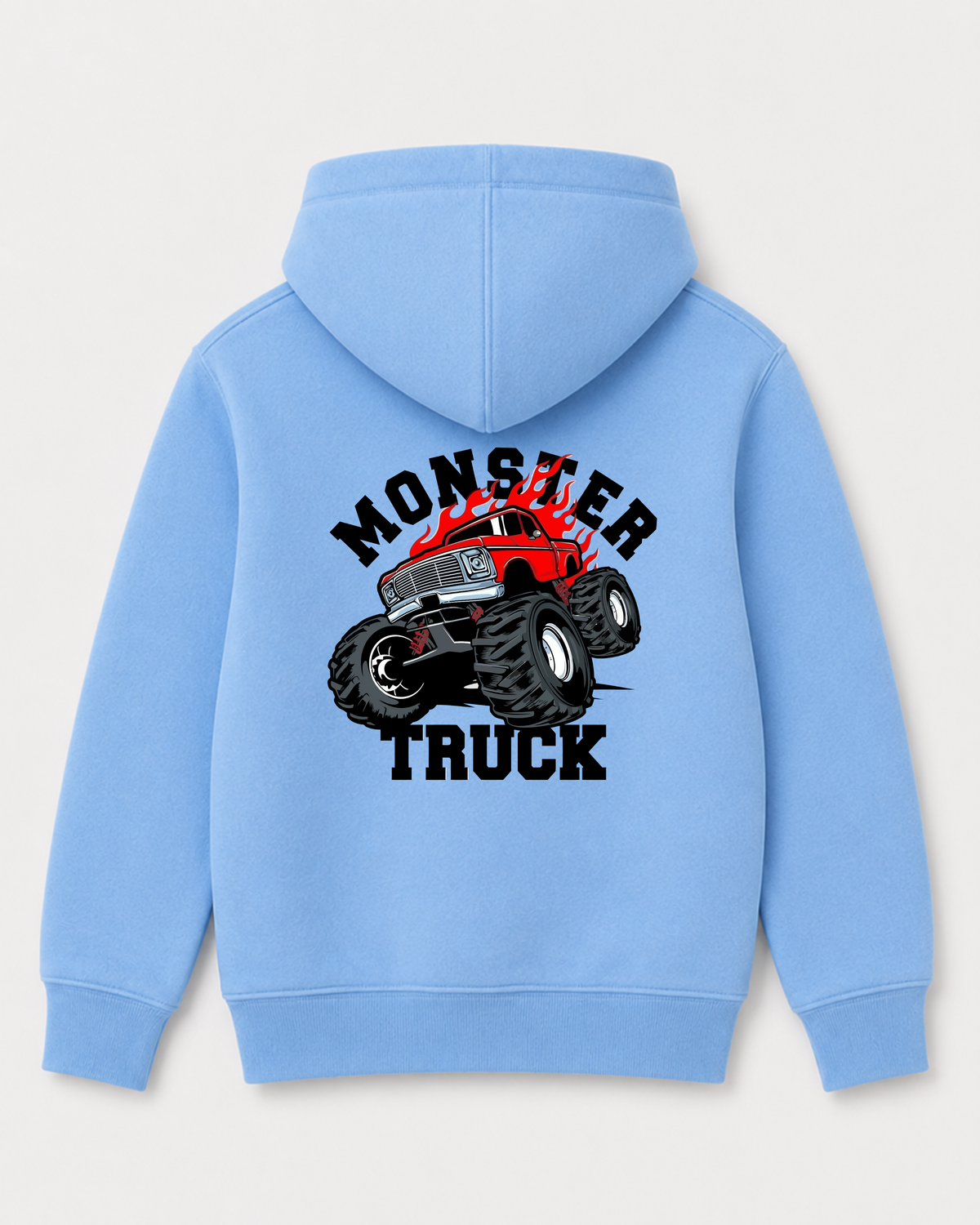 Sky Blue hoodie back 1443