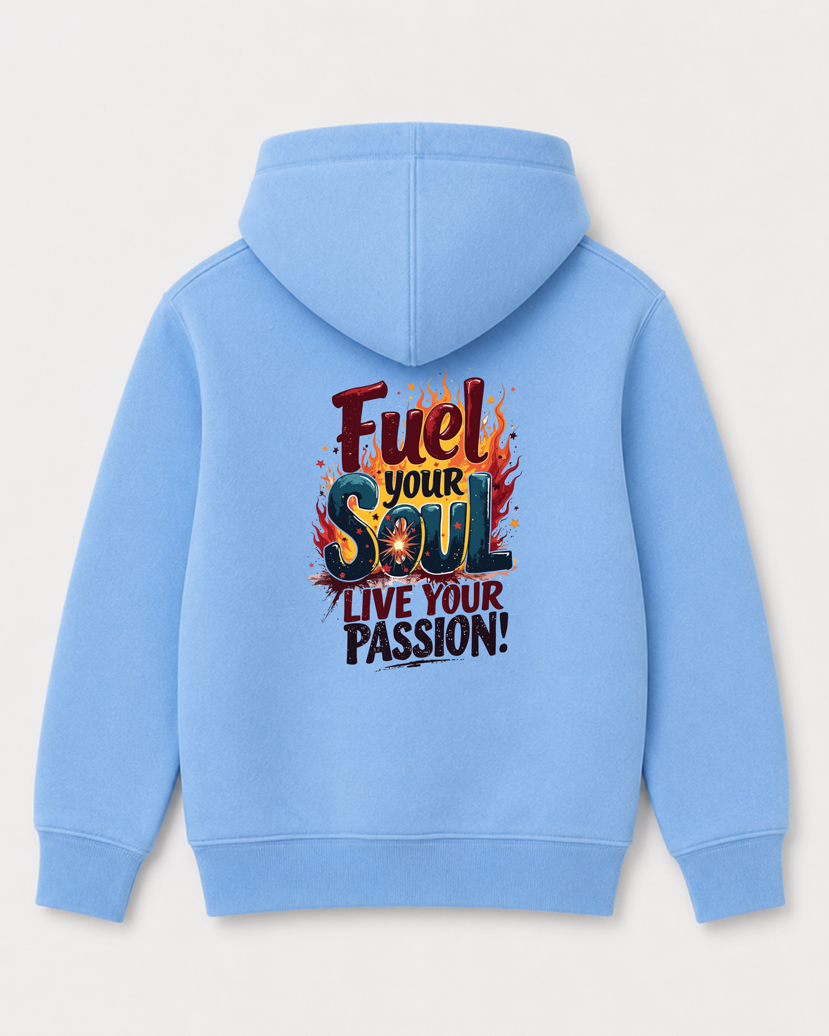 Sky Blue hoodie back 1458