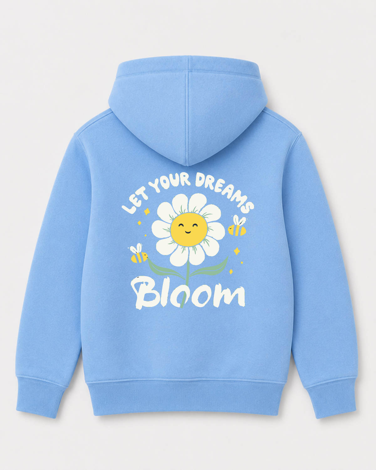Sky Blue hoodie back 1468