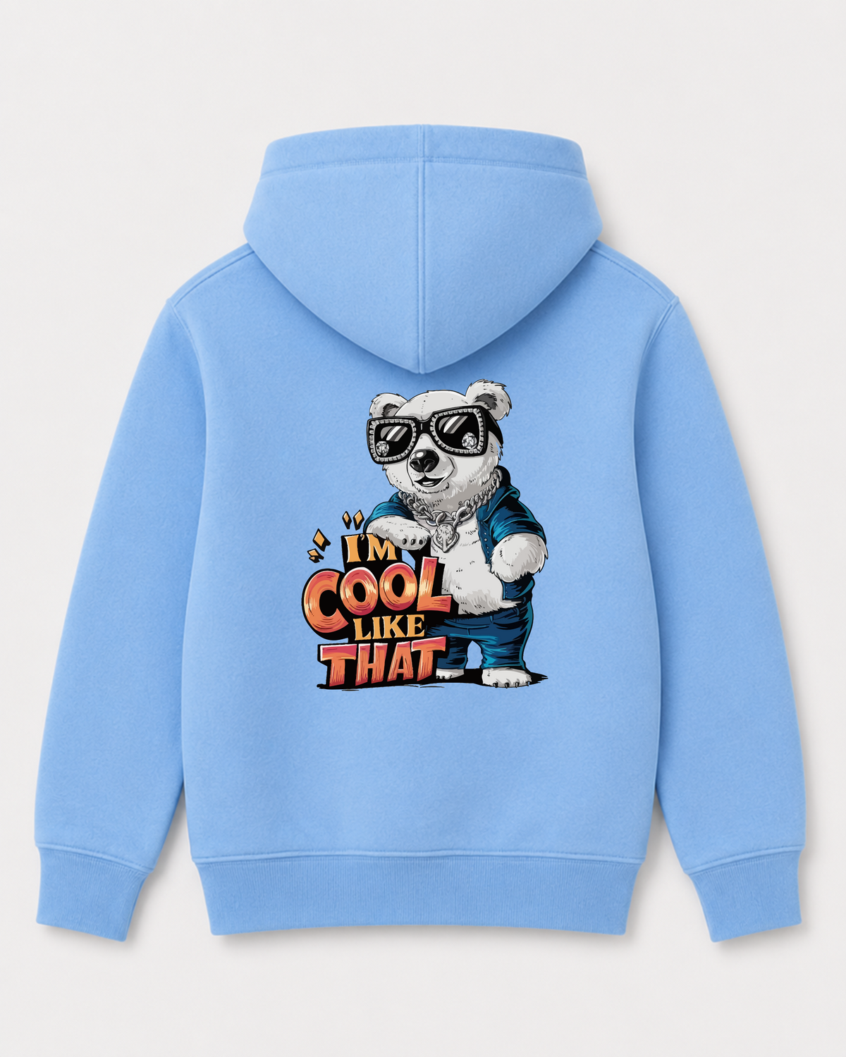 Sky Blue hoodie back 1506