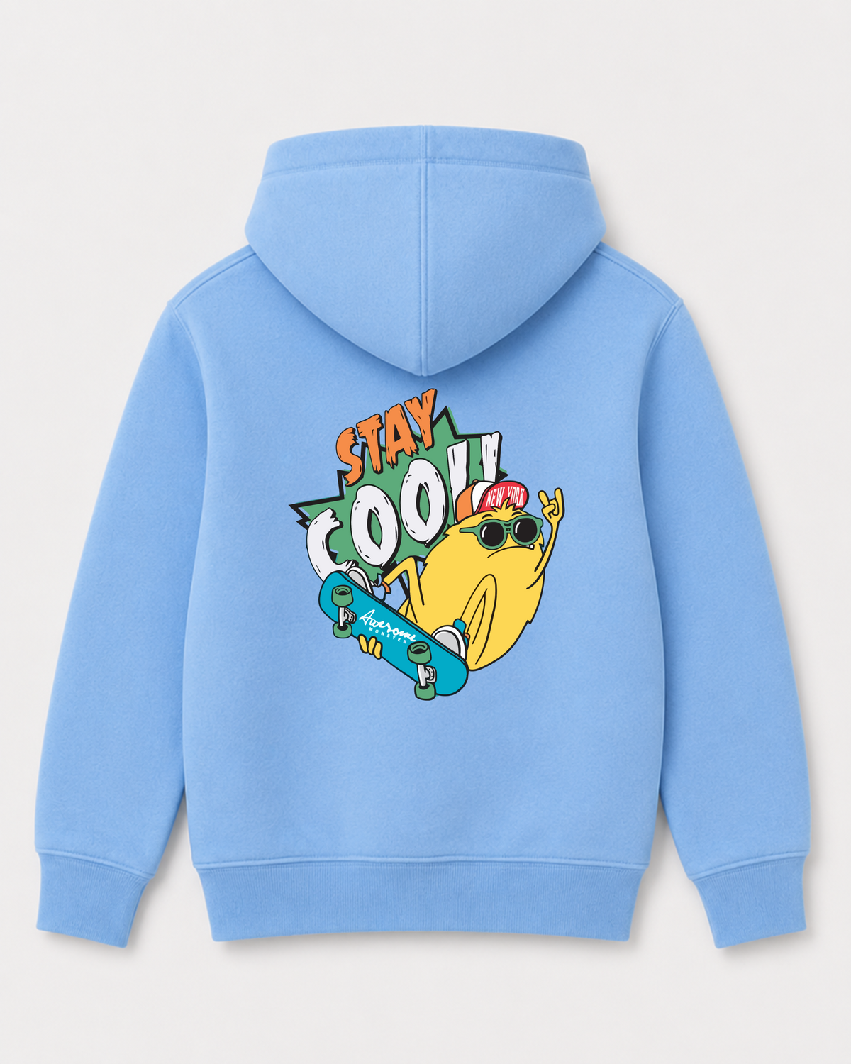 Sky Blue hoodie back 1510