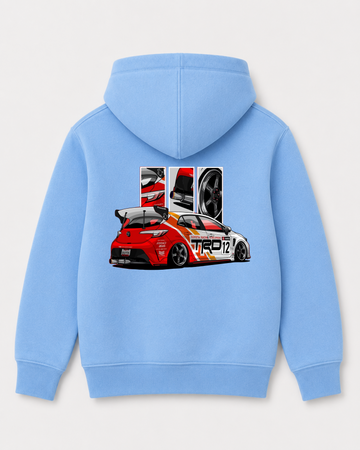 Sky Blue hoodie back 1634