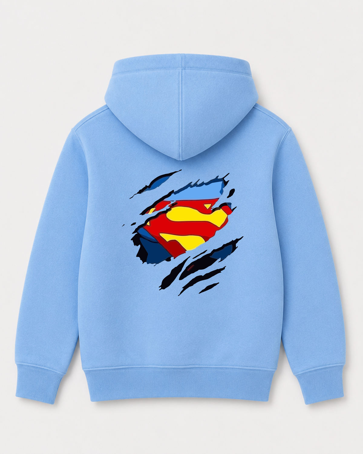 Sky Blue hoodie back 2133