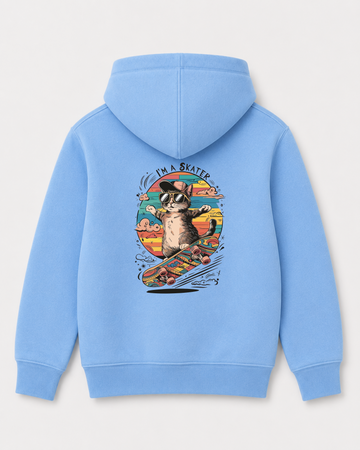 Sky Blue hoodie back 2135