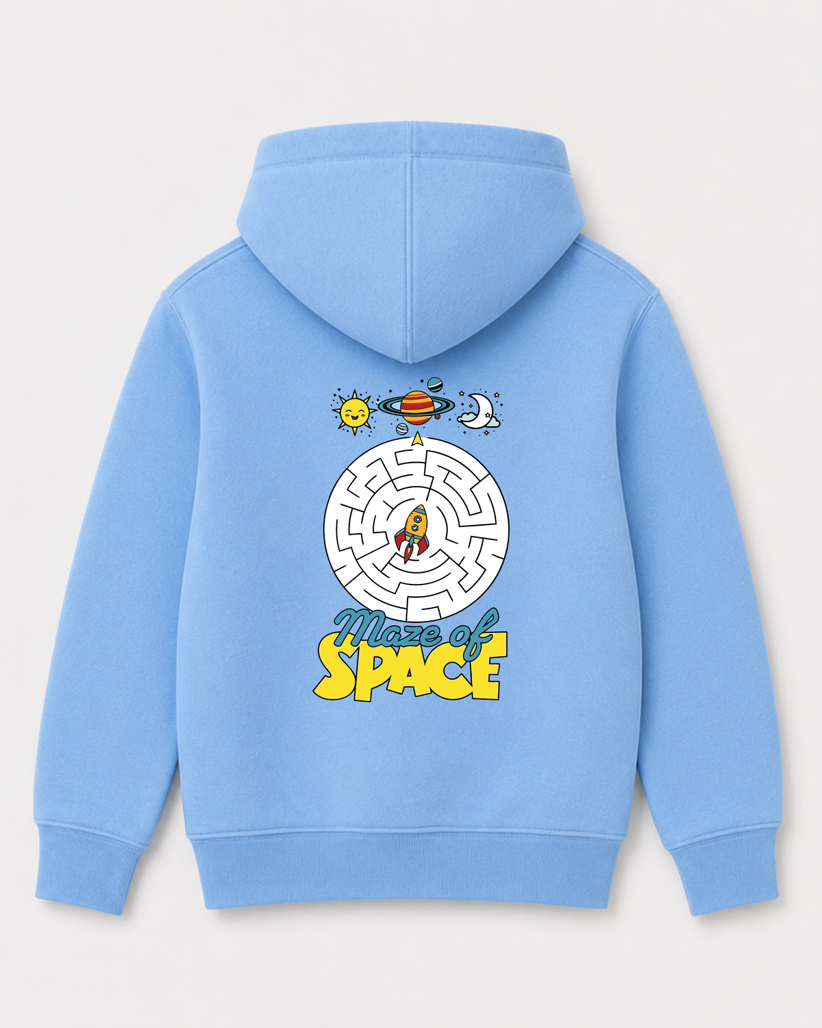 Sky Blue hoodie back 2136