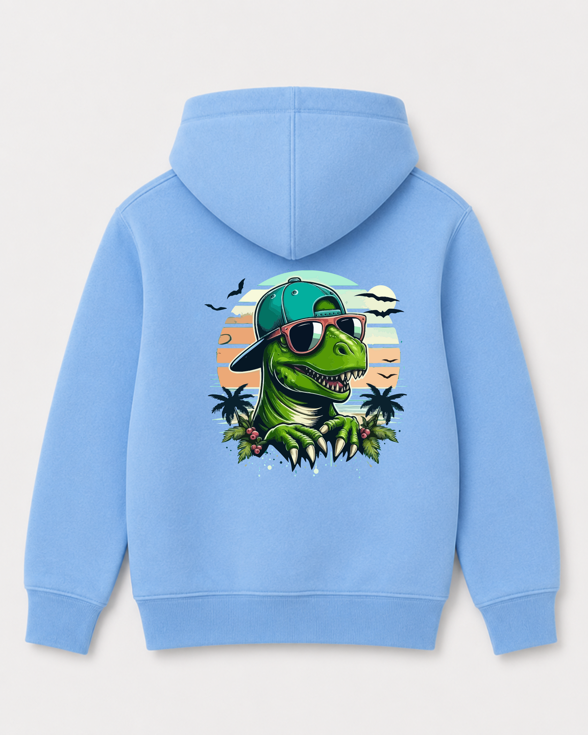 Sky Blue hoodie back 2161