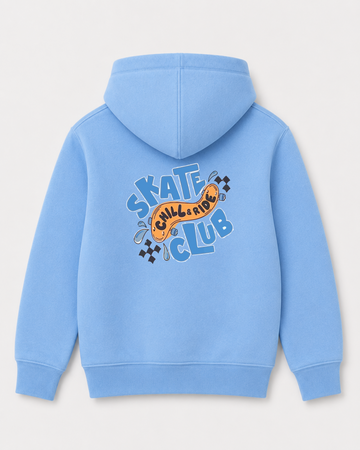Sky Blue hoodie back 2163