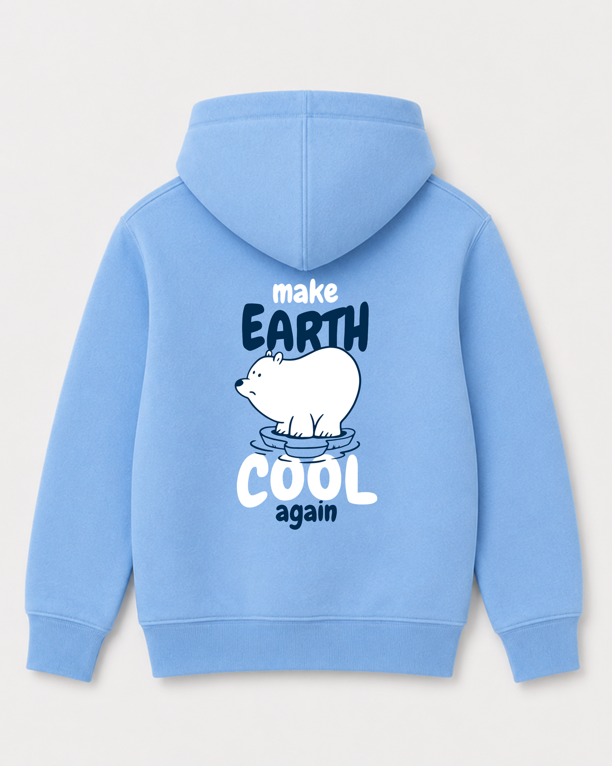 Sky Blue hoodie back 2204