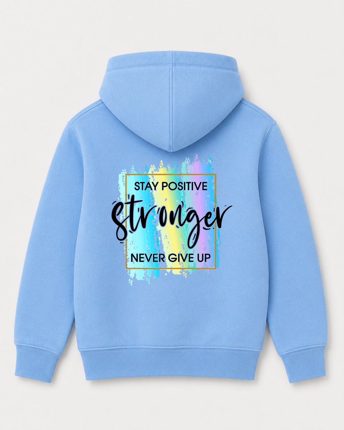 Sky Blue hoodie back 3001