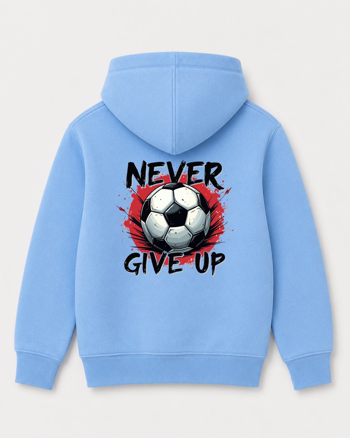 Sky Blue hoodie back 3004