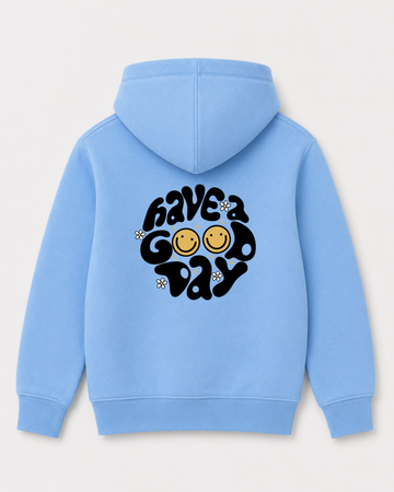 Sky Blue hoodie back 3021