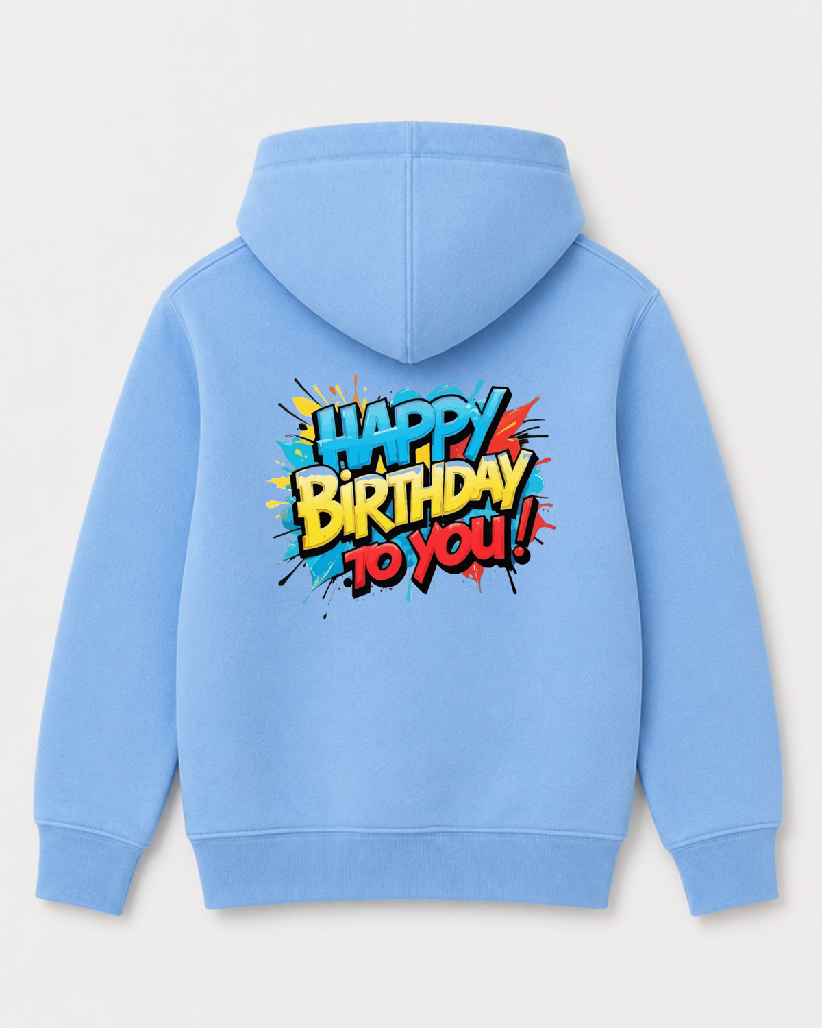 Sky Blue hoodie back 3050
