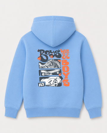 Sky Blue hoodie back 3053