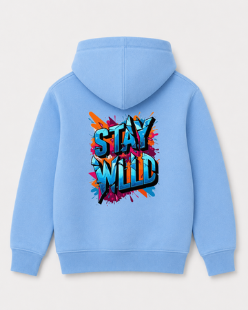 Sky Blue hoodie back 3058