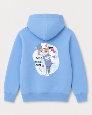 Sky Blue hoodie back 3063