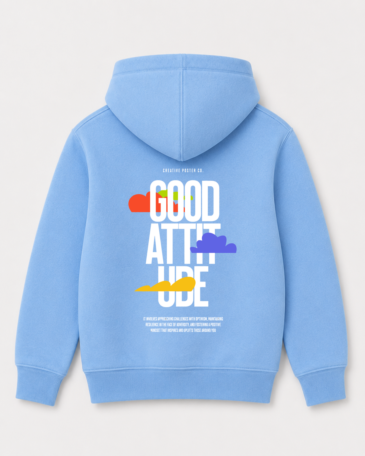Sky Blue hoodie back 3071