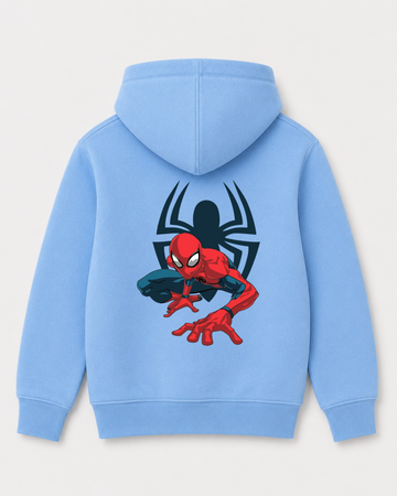 Sky Blue hoodie back 3073