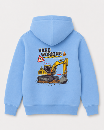 Sky Blue hoodie back 3101