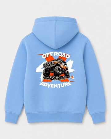 Sky Blue hoodie back 3111