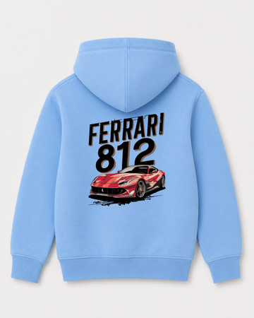 Sky Blue hoodie back 3121