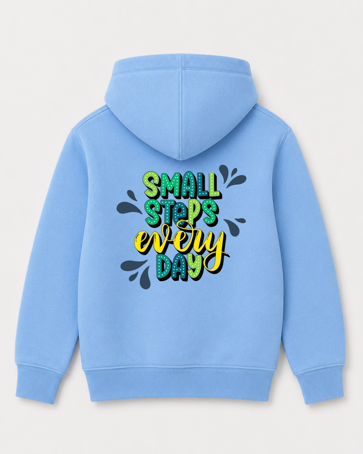Sky Blue hoodie back 3203