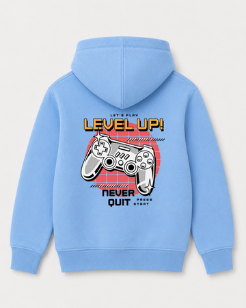 Sky Blue hoodie back 3209