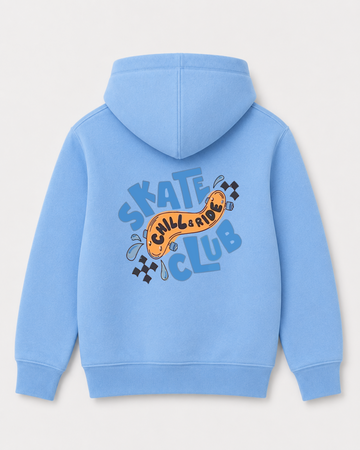 Sky Blue hoodie back 3222