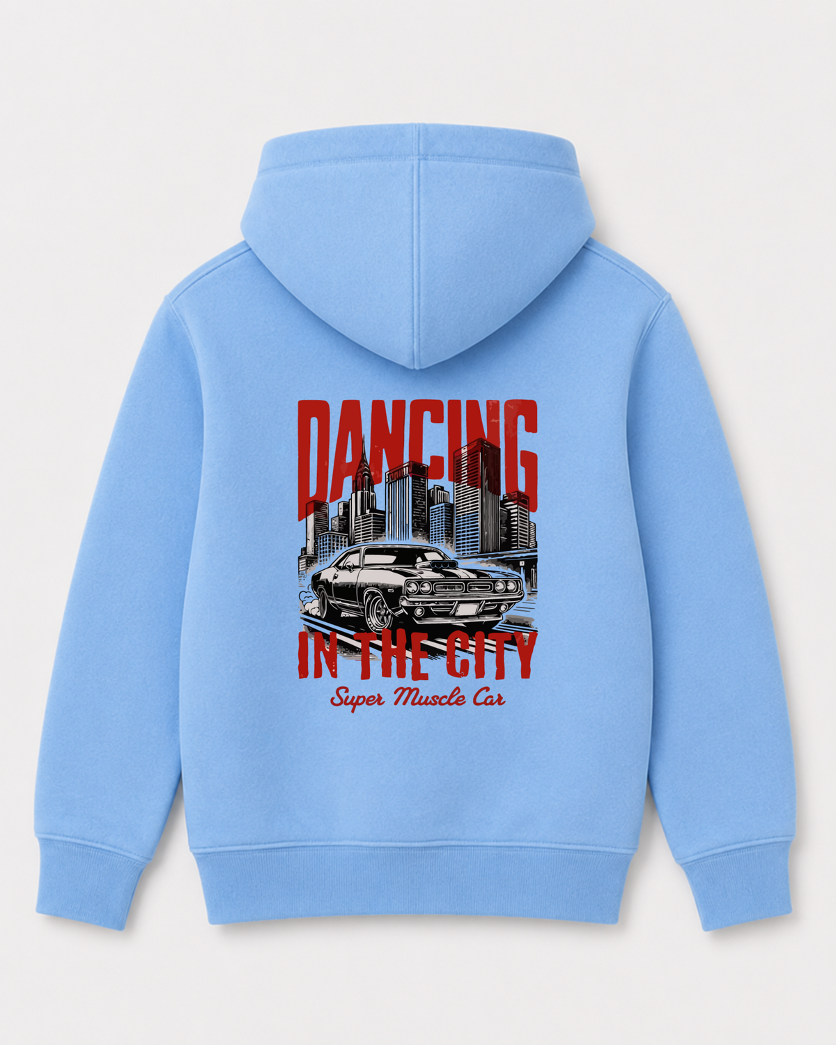Sky Blue hoodie back 3253