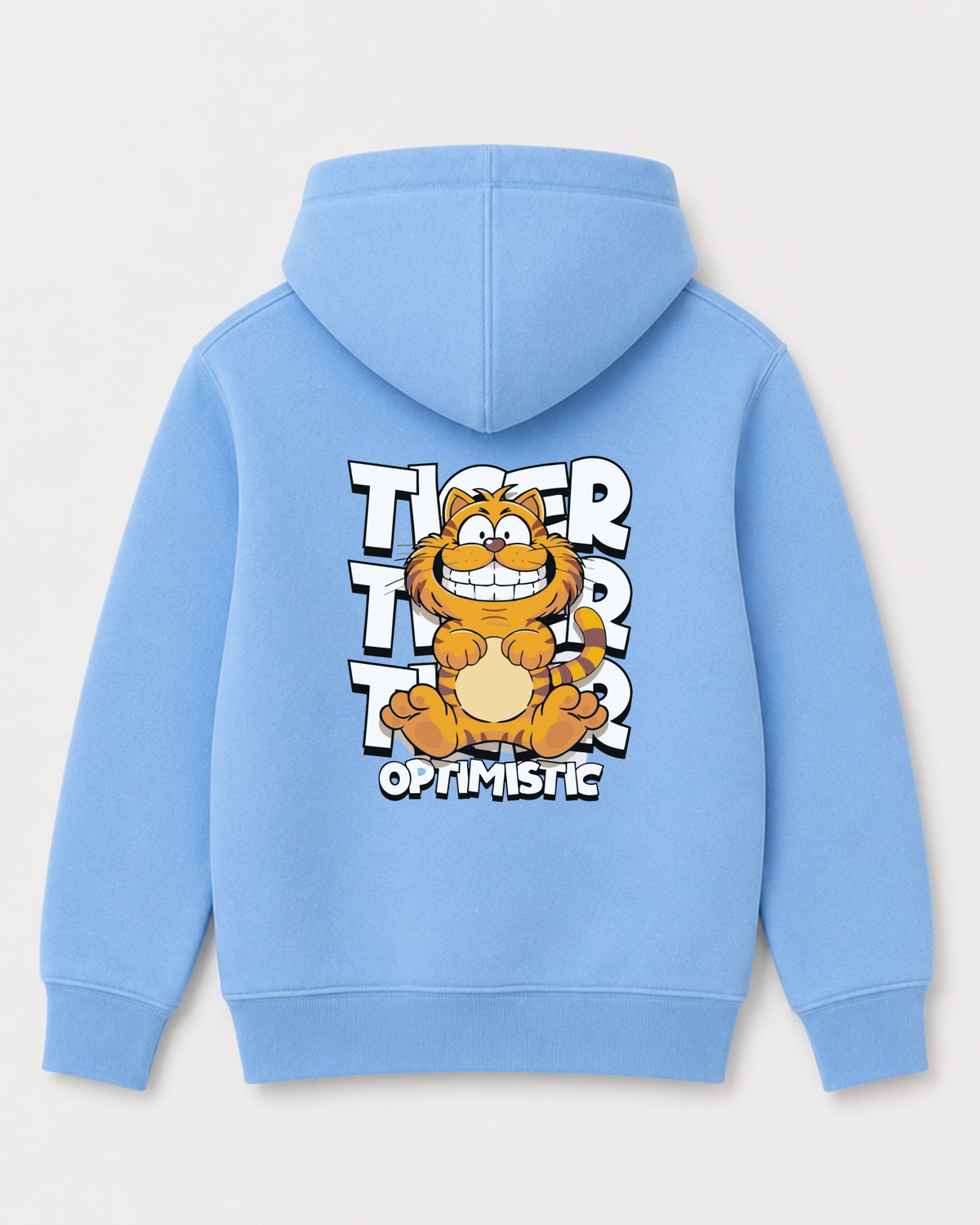 Sky Blue hoodie back 3283