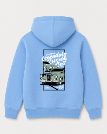 Sky Blue hoodie back 3284