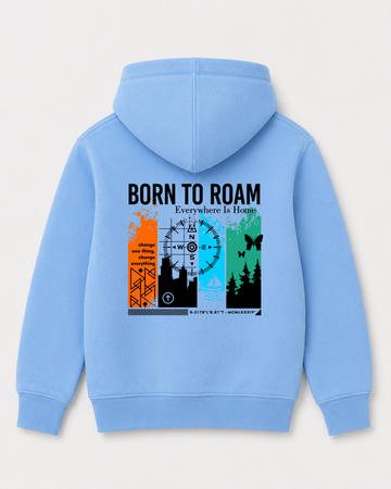 Sky Blue hoodie back 3287
