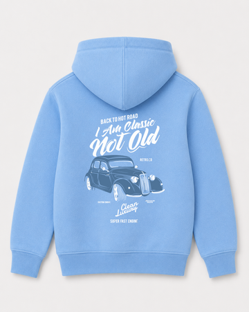 Sky Blue hoodie back 3298