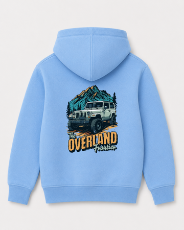 Sky Blue hoodie back 3352