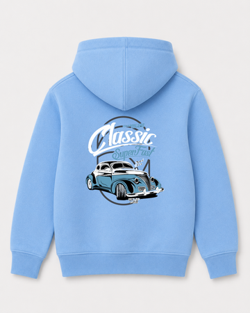 Sky Blue hoodie back 3395