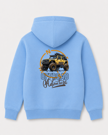 Sky Blue hoodie back 3402