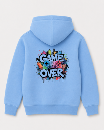 Sky Blue hoodie back 3404