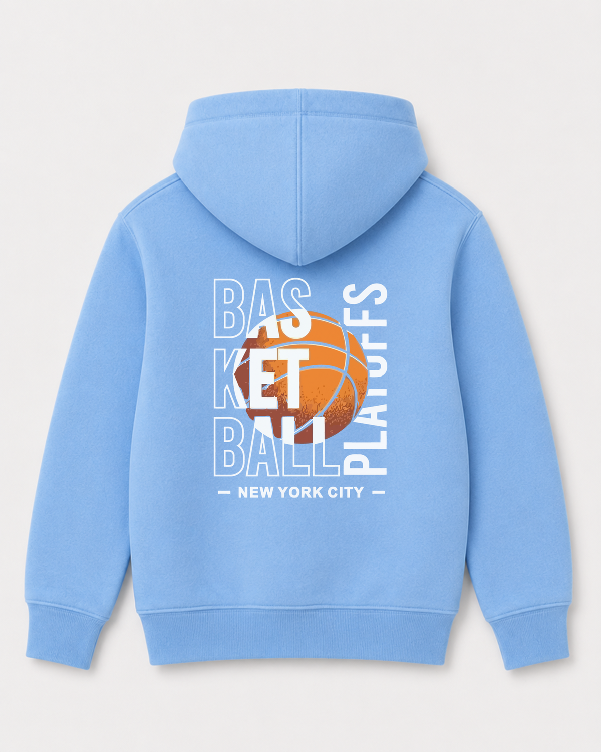 Sky Blue hoodie back 3410