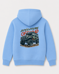Sky Blue hoodie back 3418